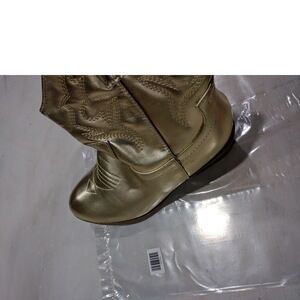 Forever Link Shoes Western-08 Gold 4